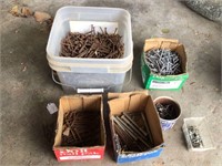 LARGE GROUPING OF NAILS