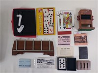 12pc Vintage Card Magic Trick Lot
