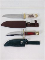 Break-Up Country & Chipaway Bowie Fighting Knives
