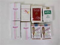 8pc Vtg & Limited Edition Sealed Cigarette Packs