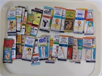 48pc Vtg Pin-Up Girly Matchbook Covers