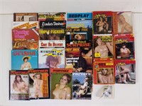 26pc Vtg Swedish Erotica Films & Magazines
