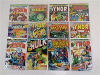 12pc Bronze Age Marvel Comic Lot w/ Thor