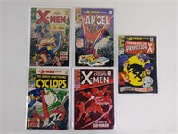 5pc Silver Age X-Men Comics Btw #38-45