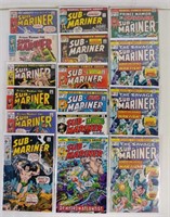 16pc Silver & Bronze Age Sub-Mariner Comics