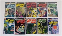 10pc Silver & Bronze Age Witching Hour Comics