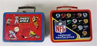 Vtg Sports Afield & NFL Lunchboxes