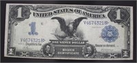 1899 Black Eagle Large Silver Certificate **NICE