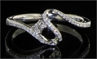 Genuine 1/4 ct Diamond Designer Ring