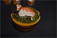 cow trinket dish