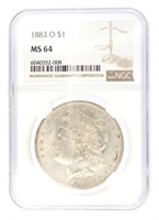 1883-O MS64 Morgan Silver Dollar