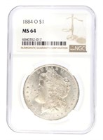 1884-O MS64 Morgan Silver Dollar
