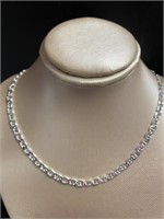 Sterling Silver 18" Mariner Chain