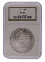 1879 S - MS64 Morgan Silver Dollar