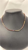 Appr, $550 Natural Sapphire Necklace