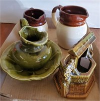 TRAY- PITCHERS, WELL, MISC