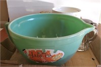 TRAY- FIRE KING BOWL, MISC,