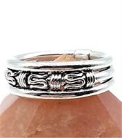 Sterling Silver "Etruscan" Style Ring,