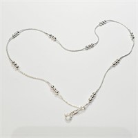 Silver 16" 4.4G Necklace,