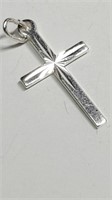 Silver Cross Pendant, Approx value $80