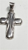 Silver Cross Pendant (~weight 3.78g),