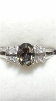 Silver Mystake  Ring (~Size 7), Approx value $300