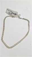 Silver  Bracelet (~length 8.5cm),