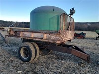 Homemade dump trailer