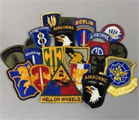 20 Miscellaneous Vintage Military Patches