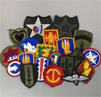 20 Miscellaneous Vintage Military Patches