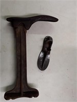 VINTAGE CAST IRON  SHOE COBBLERS ANVIL