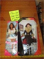 2pc Special Edition Collector's Barbie Dolls