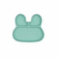 New We Might Be Tiny Bunny Stickie Plate - Mint