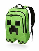 NWT ThinkGeek Minecraft Creeper Backpack