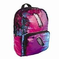 NWT MAGIC SEQUINS BACKPACK, PINK/BLUE/PURPLE/SILVE