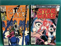 2- STAR WARS COMICS #60&75 GOOD CONDITION.