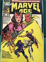 MARVEL COMICS MARVEL AGE ISSUE 29 VGC WHITE PAGES