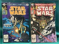 MARVEL COMICS STAR WARS ISSUES 51 AND 52. BOTH