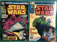 MARVEL COMICS STAR WARS ISSUES 31 AND 46 BOTH A