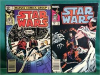 MARVEL COMICS STAR WARS ISSUES 72 AND 78.