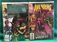 MARVEL COMICS AVENGERS ISSUES 38 AND 394. SMALL