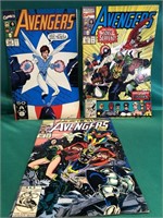 3- MARVEL COMICS AVENGERS ISSUES 340, 341 AND