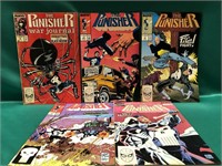 4- PUNISHER COMIC BOOKS  #26 HAS WRINKLING ON