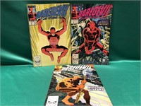 MARVEL COMICS DAREDEVIL ISSUES 271,272 AND 276.