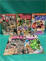 3 THE MIGHTY THOR MARVEL COMICS ISSUES 409, 410,