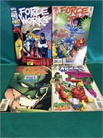 MARVEL COMICS FORCE WORKS. 3- ARE DIRECT EDITION