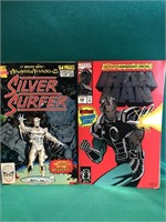 MARVEL COMICS SILVER SURFER ANNUAL AND AN IRON
