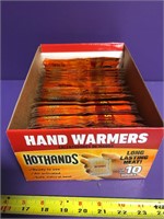 Box of hot hands hand warmers