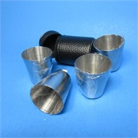 TRAVEL SHOT CUPS IN POCKET POUCH