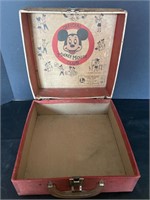 Vintage Mickey Mouse clubhouse phonograph box